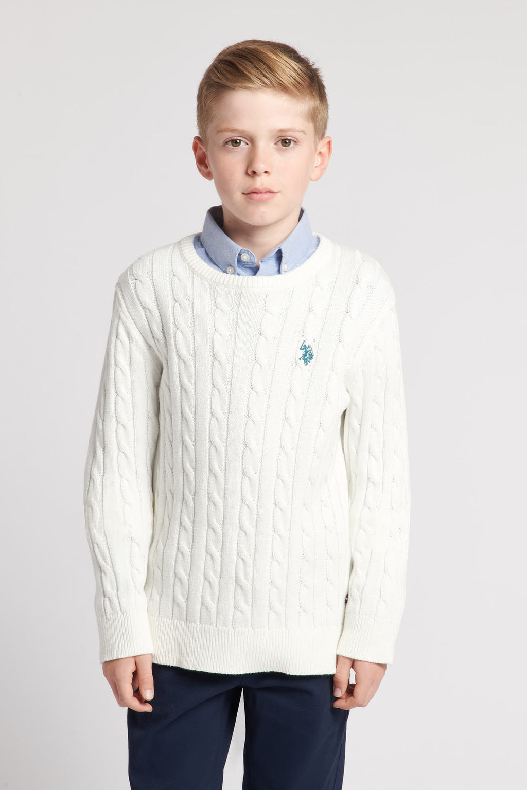 White jumper sale for boys