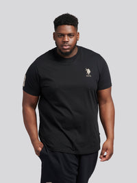 Mens Big & Tall Player 3 T-Shirt in Black