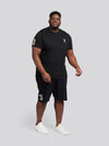 Mens Big & Tall Player 3 T-Shirt in Black