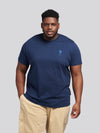 Mens Big & Tall Player 3 T-Shirt in Navy Blue