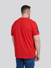 Mens Big & Tall Player 3 T-Shirt in Haute Red