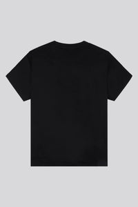 Mens Big & Tall Stripe Rider T-Shirt in Black