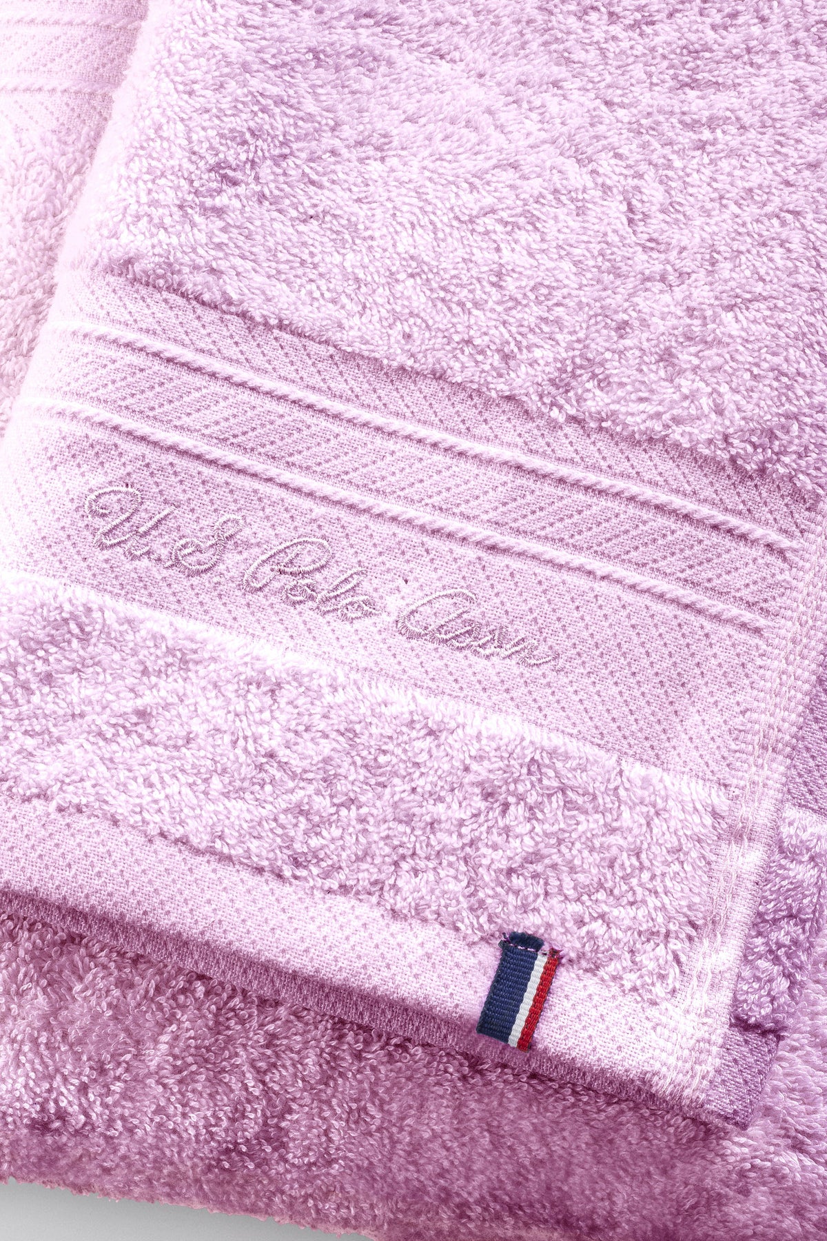 U.S. Polo Assn. Super Soft Pure Cotton Towel Lavender Fog