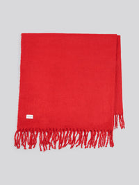 U.S. Polo Assn. Premium Super Soft Hanging Throw Haute Red