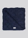 U.S. Polo Assn. Premium Plush Jacquard Throw Navy Iris