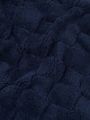 U.S. Polo Assn. Premium Plush Jacquard Throw Navy Iris