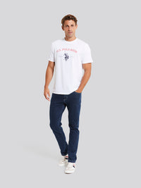 Mens Graphic T-Shirt in Bright White