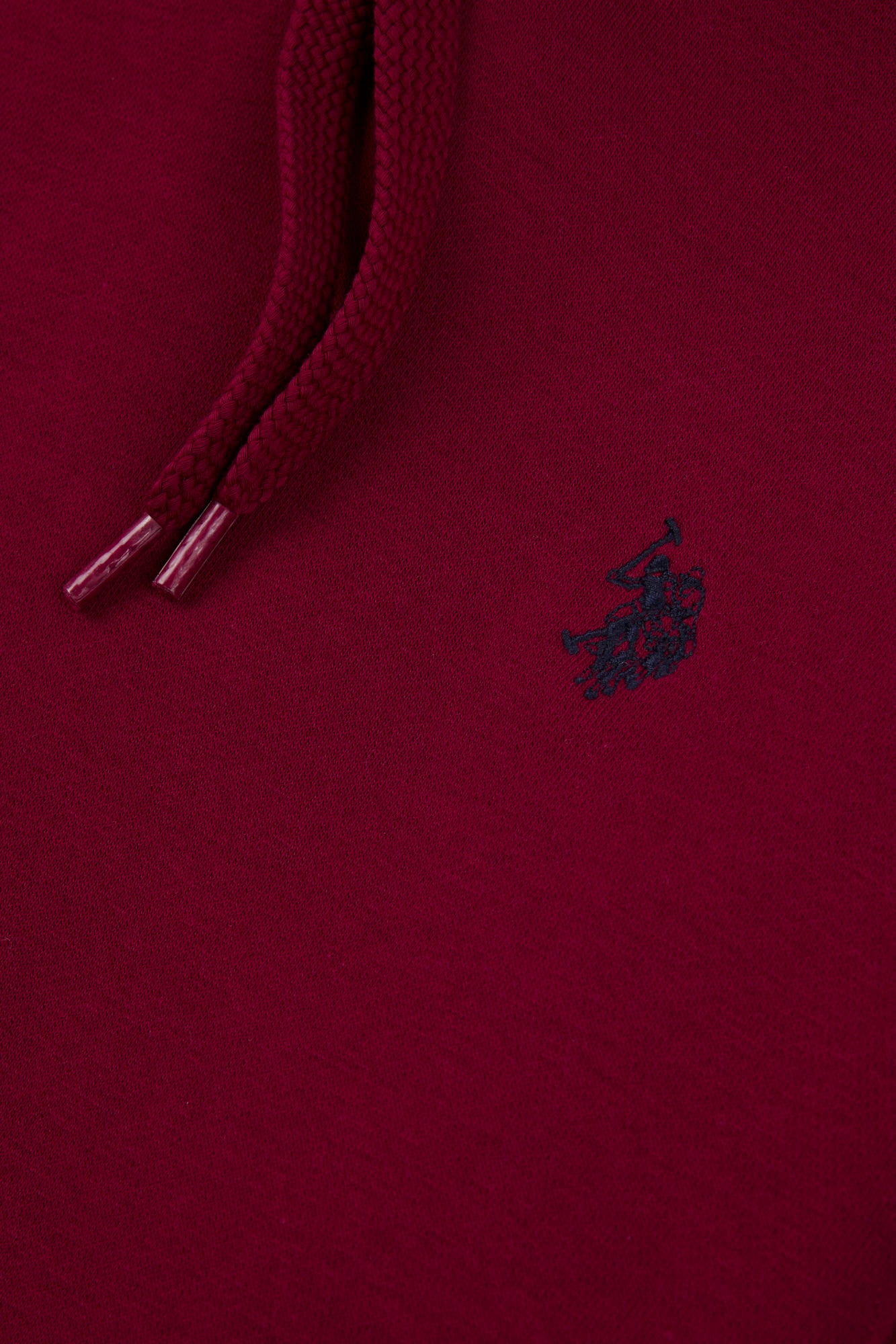 Mens Classic Fleece Hoodie in Biking Red