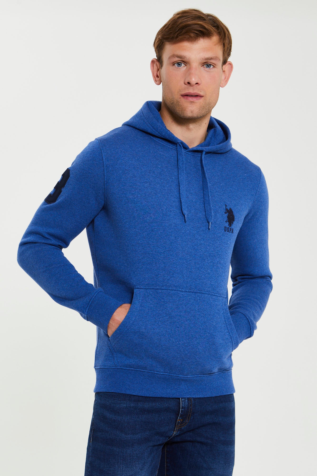 Mens Player 3 Hoodie in Duke Blue