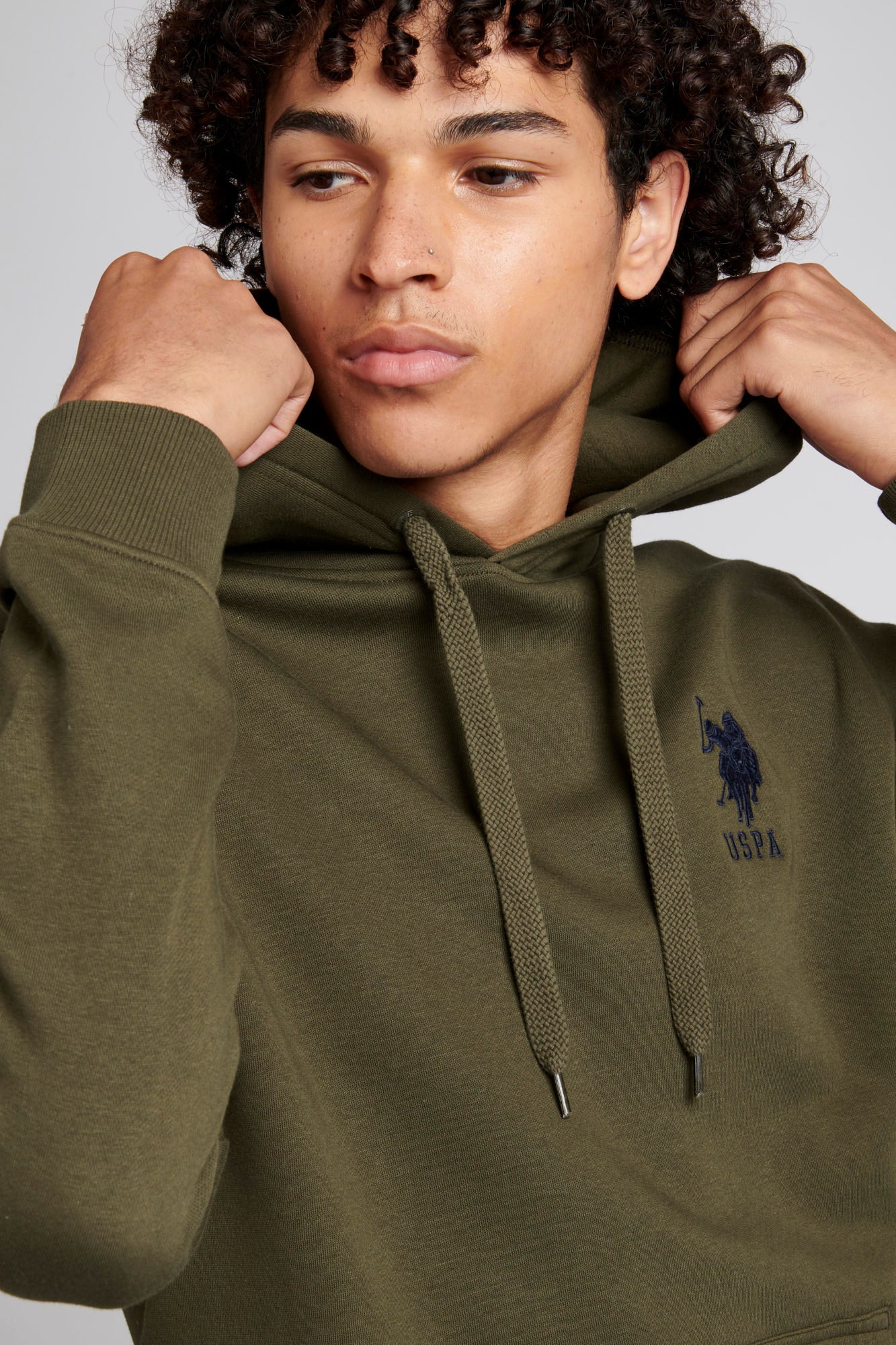 Mens Player 3 Hoodie in Forest Night