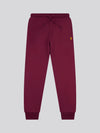 Mens Fleece Joggers in Windsor Wine