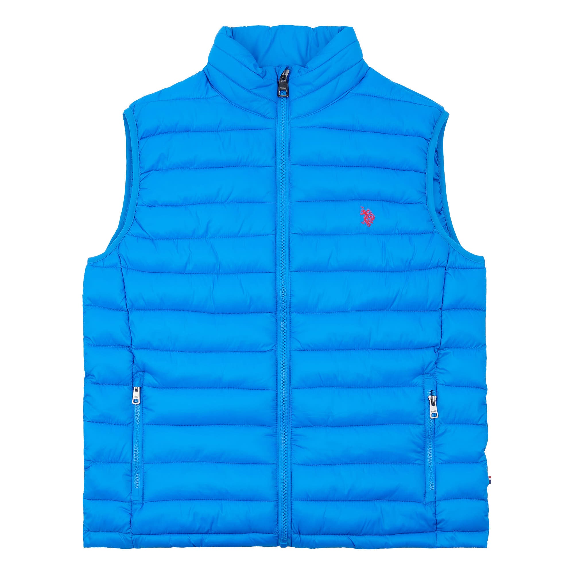 Mens Bellow Gilet in Directoire Blue