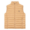 Mens Bellow Gilet in Iced Coffee