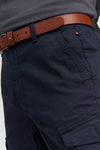 Mens Ripstop Cargo Shorts in Navy Blue