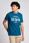 Mens Authentic USPA Graphic T-Shirt in Legion Blue