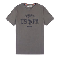 Mens Authentic USPA Graphic T-Shirt in Castlerock