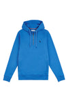 Mens Quarter Zip Hoodie in True Blue