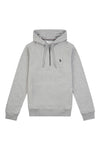 Mens Quarter Zip Hoodie in Vintage Grey Heather