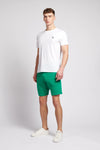 Mens Jersey Shorts in Golf Green