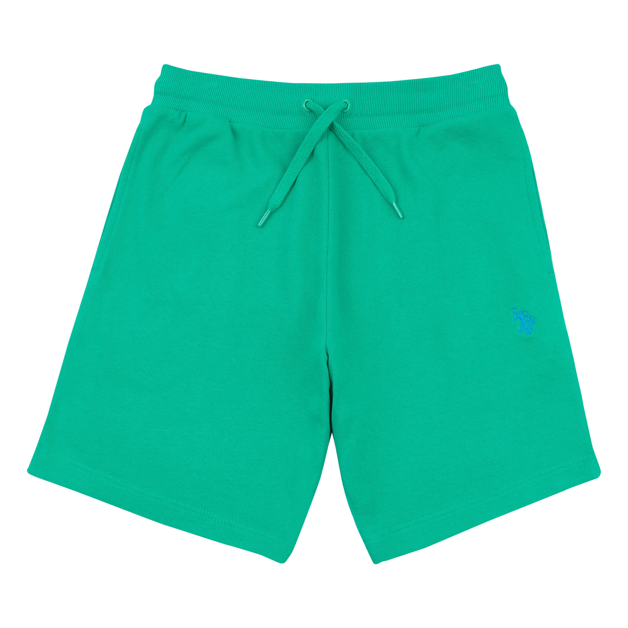 Mens Jersey Shorts in Golf Green