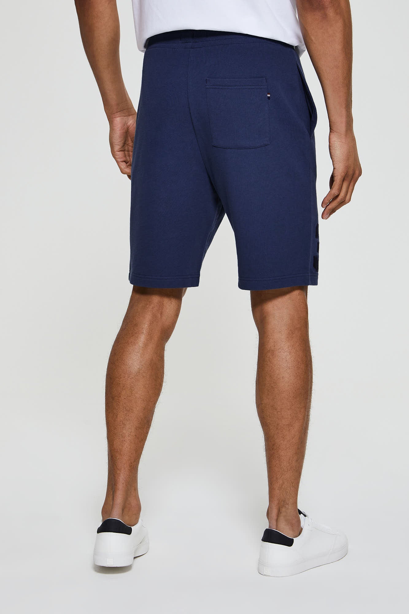 Mens Player 3 Sweat Shorts in Navy Blue