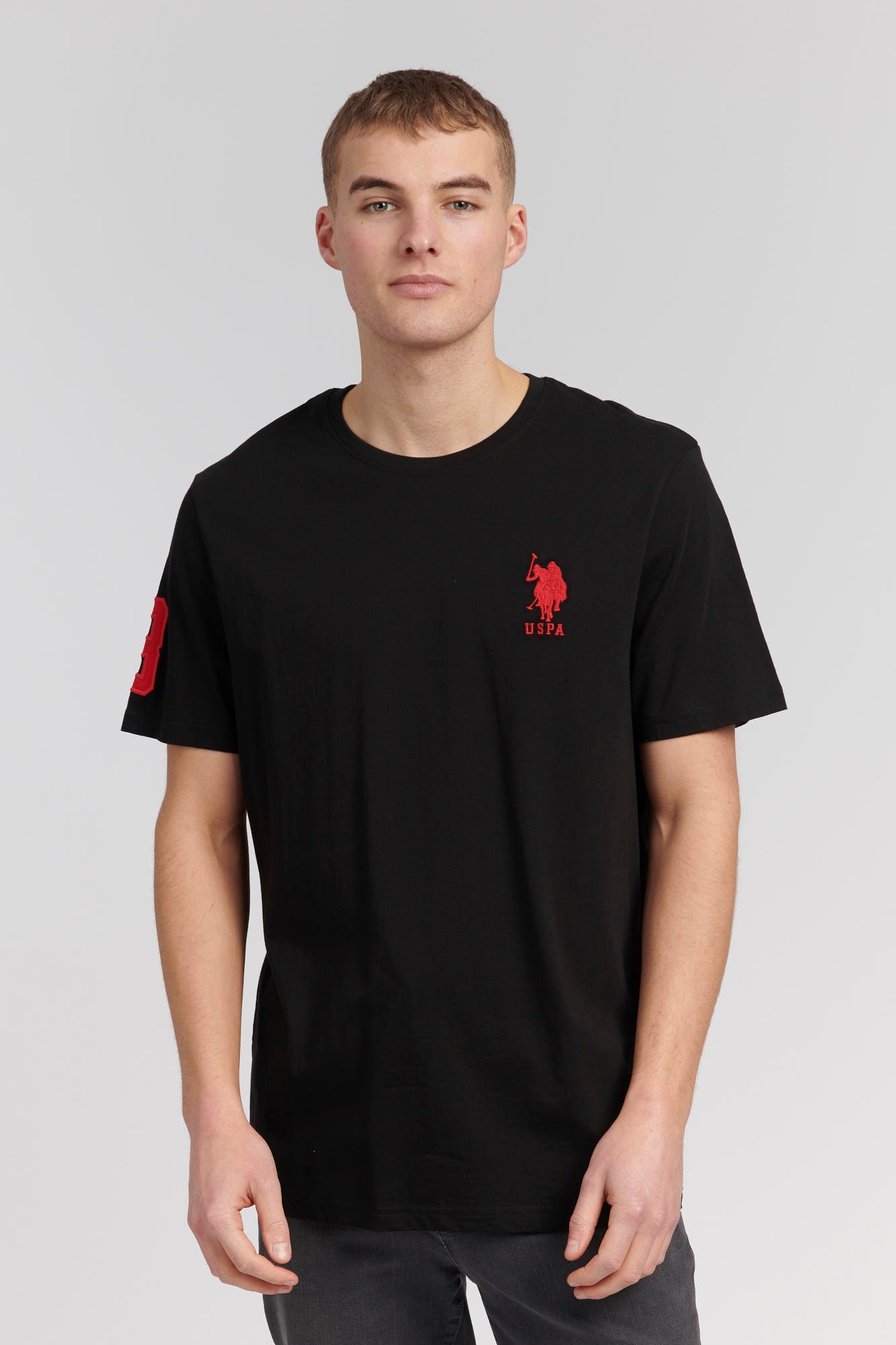 Mens Player 3 T-Shirt in Black