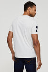 Mens Player 3 T-Shirt in Light Grey Marl