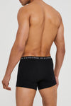 Mens 3 Pack Boxer Shorts in Black