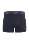 Mens 3 Pack Boxer Shorts in Black