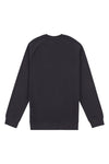 Mens Raglan Sweatshirt in Ebony