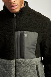 Mens Borg Fleece in Black