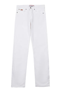 Mens Woven Trousers in Bright White