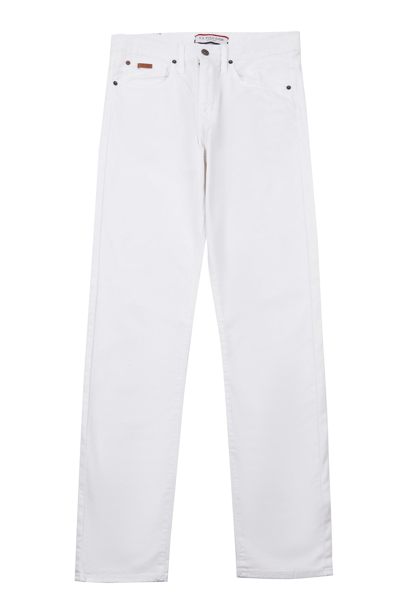 Mens Woven Trousers in Bright White