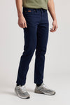 Mens Woven Trousers in Navy Blue