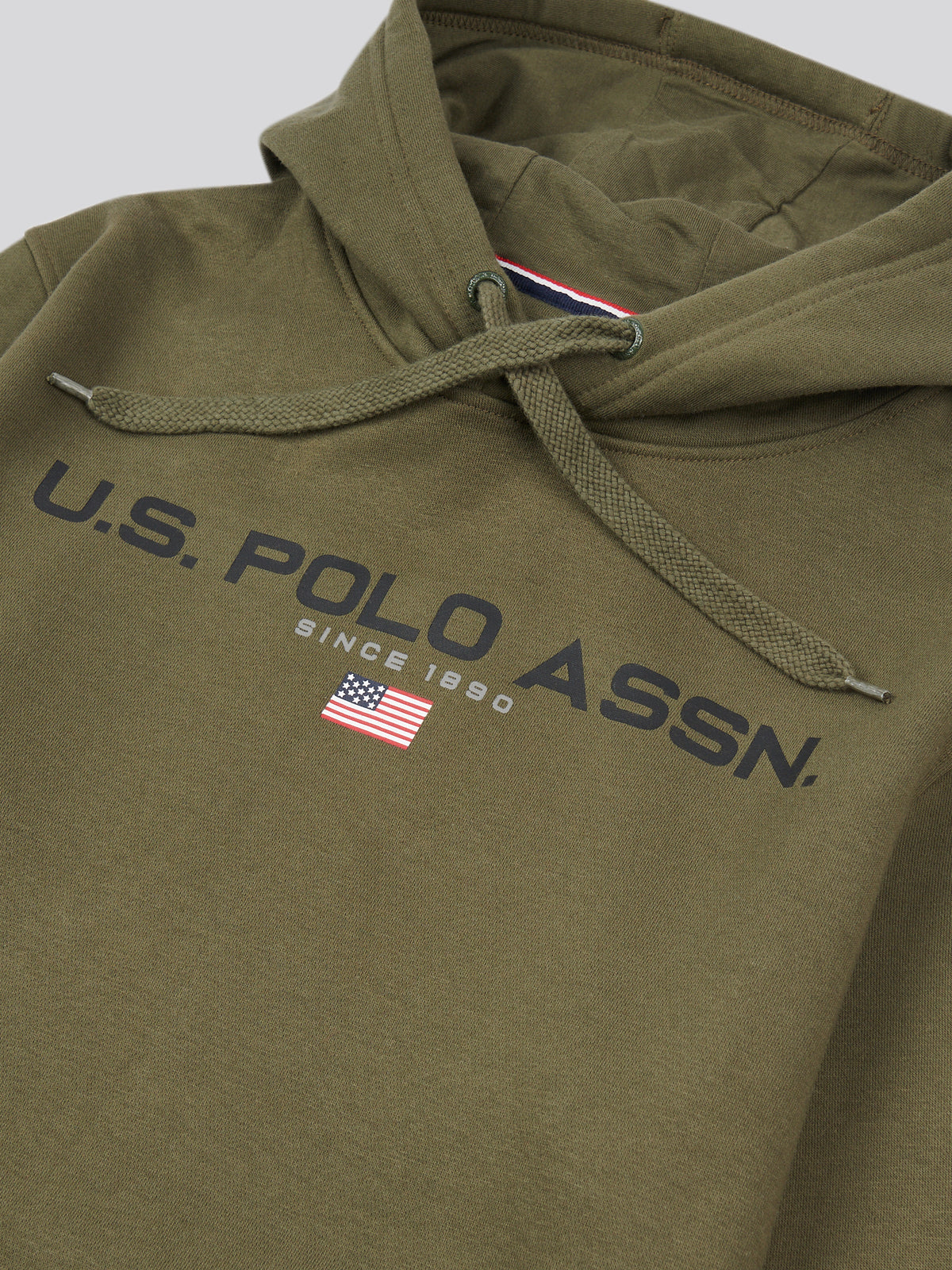 Mens Sport Hoodie in Army Green