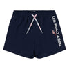 Mens Solid Swim Shorts in Navy Blue