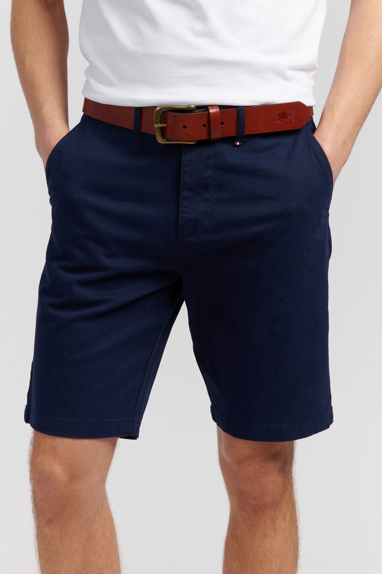 Mens Heritage Chino Shorts in Navy Blue