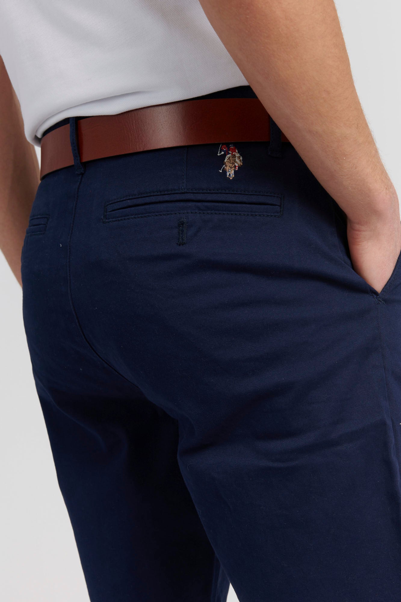 Mens Heritage Chino Shorts in Navy Blue