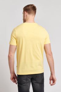 Mens Rider Block T-Shirt in Popcorn