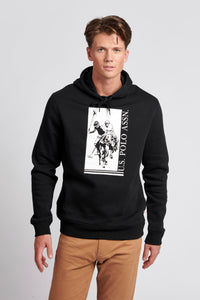 Mens Rider Hoodie in Black