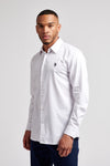 Mens Twill Shirt in Bright White