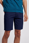 Mens Denim Woven 5 Pocket Shorts in Navy Blue