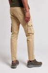 Mens Ripstop Cargo Trousers in Safari