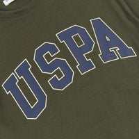 Mens USPA Arch Graphic T-Shirt in Forest Night