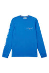 Mens Sport Long Sleeve T-Shirt in Classic Blue