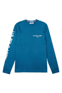 Mens Sport Long Sleeve T-Shirt in Legion Blue