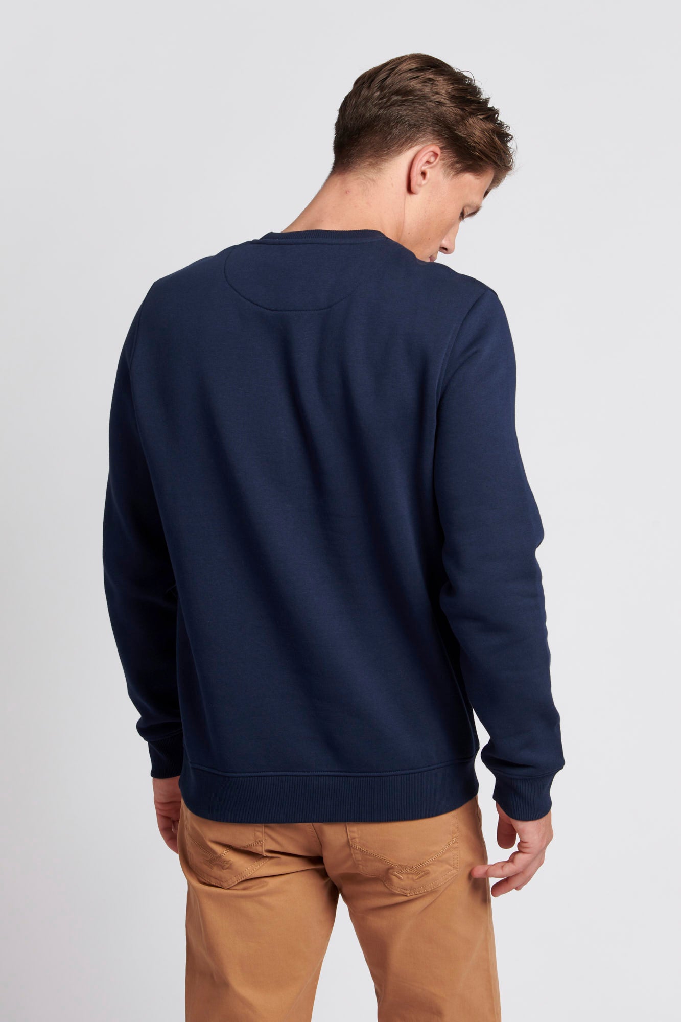 Mens Arch Graphic Sweatshirt in Navy Blue