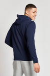 Mens Vintage 1890 Hoodie in Navy Blue