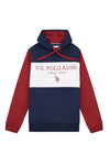 Mens Sports Hoodie in Navy Blue