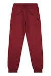 Mens Tipped Joggers in Biking Red